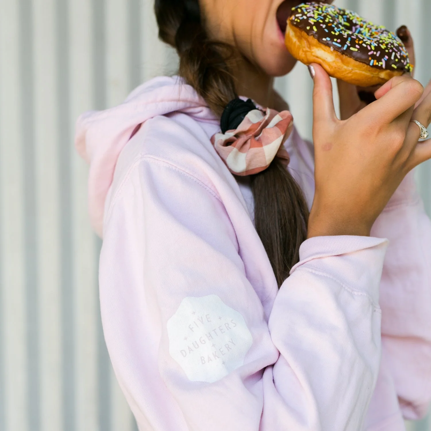 Hoodie, Adult, Pink - Image 3